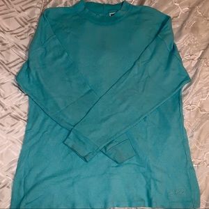 PINK Victoria’s Secret Waffle Knit Long Sleeve Tee